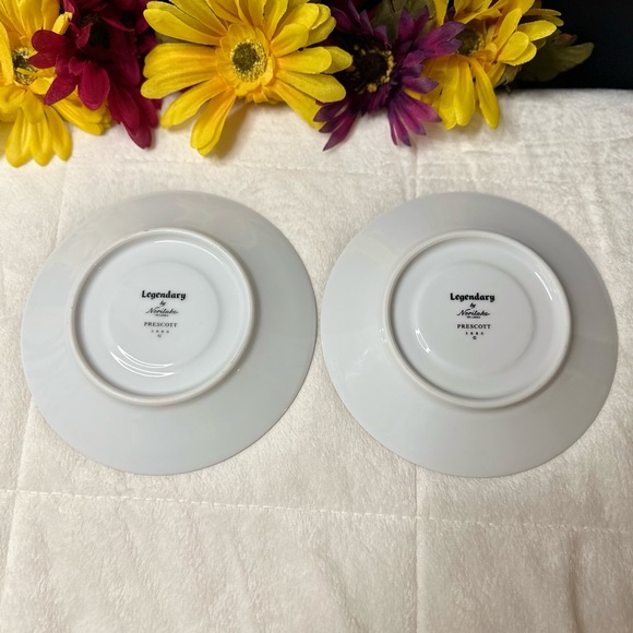 2 Vintage “Legendary” By Noritake PRESCOTT 3880 Saucer Plates 6” - Picture 2 of 10